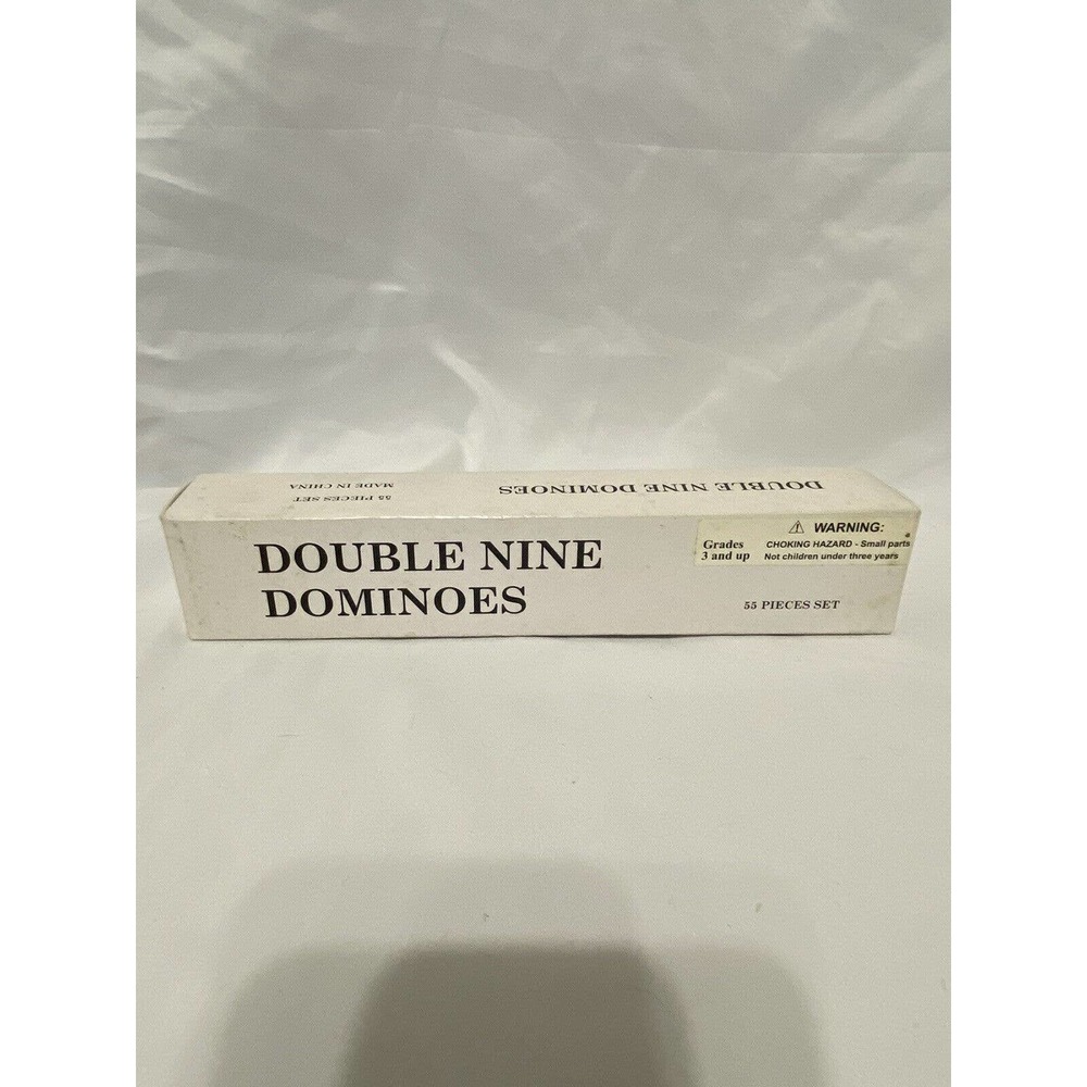 Double Nine • Dominoes • Full Set • 55 Pieces - Sealed Unopened